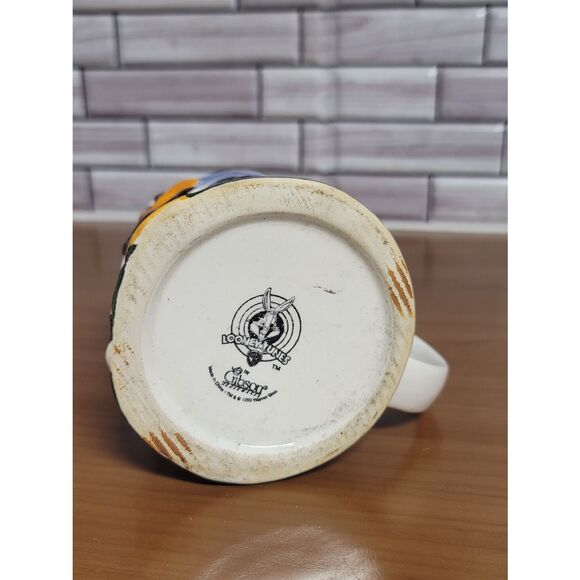 1989 Looney Tunes Daffy Duck Coffee Mug - Picture 7 of 10